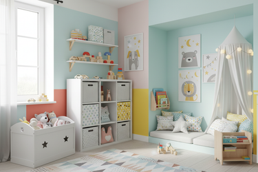 Kinderzimmer (Deko, Ordnung)