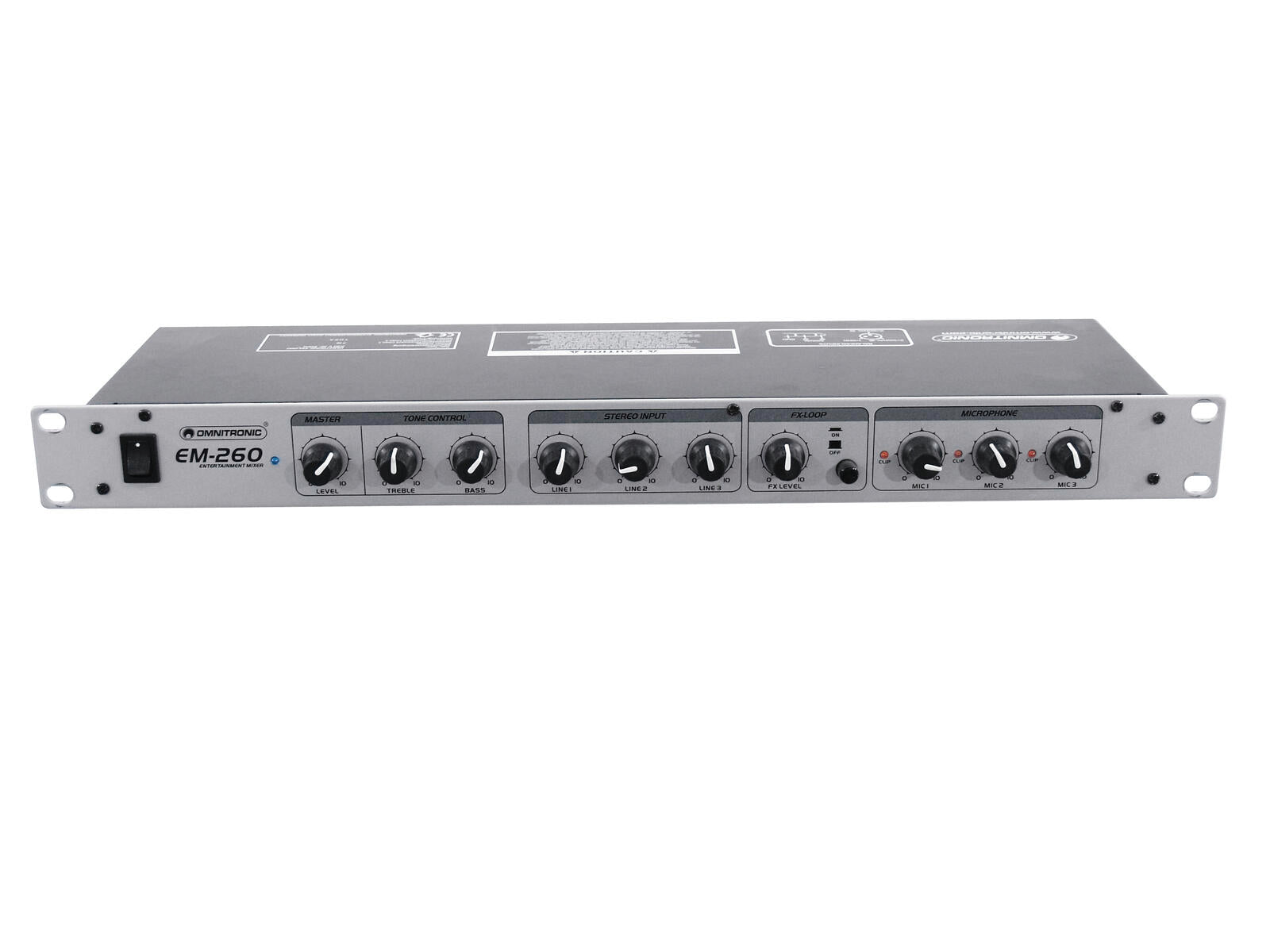 OMNITRONIC EM-260 Entertainment-Mixer