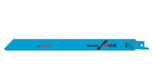 Säbelsägeblatt S 1122 EF Länge 225 mm Breite 19 mm Zahnteilung TPI 18 14 mm geschränkt gefräst 25 Stück / Karte BOSCH