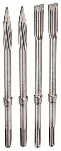 Meißel-Set 4-teilig 400 mm SDS-Max 4tlg BOSCH
