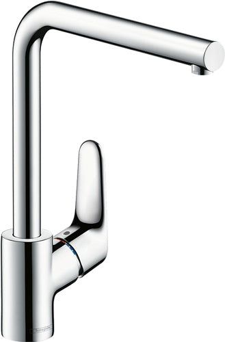HG Einhebel-Spültischmischer FOCUS 280 mit Schwenkauslauf chrom HANSGROHE