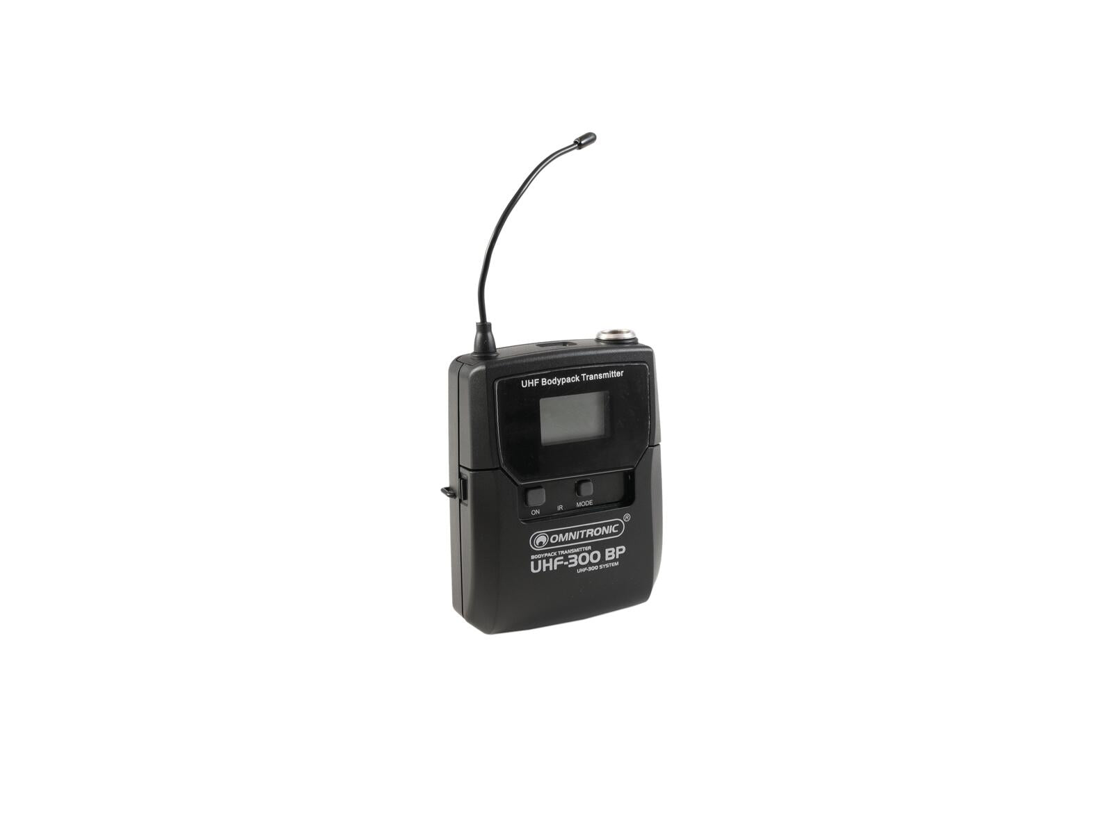 OMNITRONIC UHF-300 Taschensender 823-832/863-865MHz