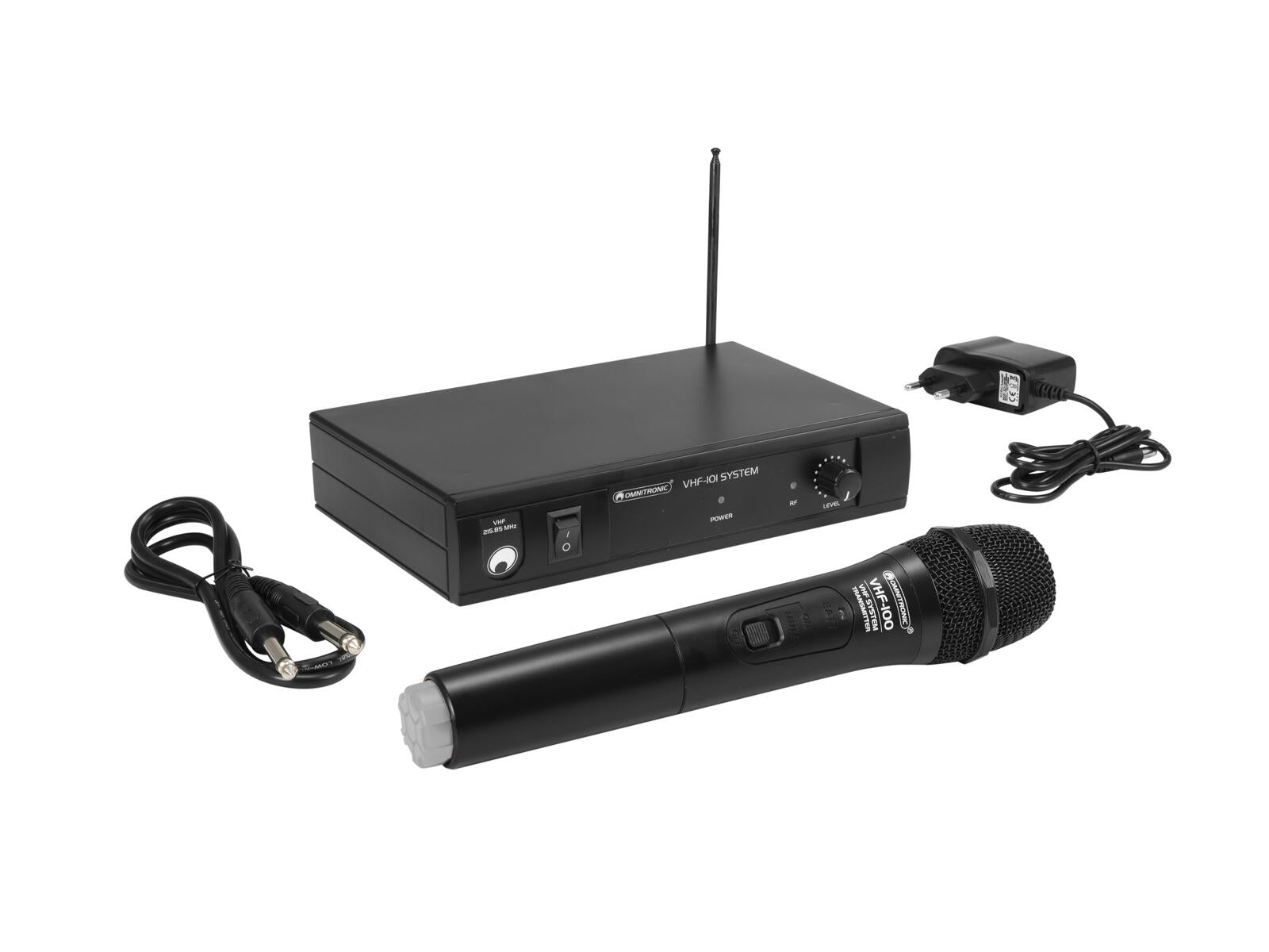 OMNITRONIC VHF-101 Funkmikrofon-System 20575MHz