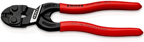 Kompaktbolzenschneider CoBolt® Länge 160 mm Kunststoffüberzug gerade 33 mm mit Aussparung weißh 53 mm mittel 48 mm hart 36