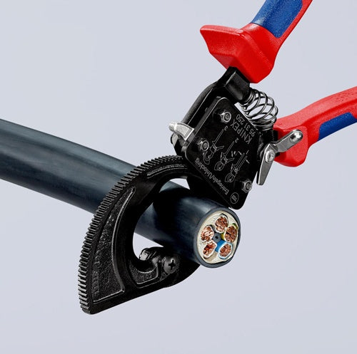 Kabelschneider Gesamtlänge 250 mm max 32 (240 mm²) mm Mehrkomponenten-Hüllen KNIPEX – Ansicht 3