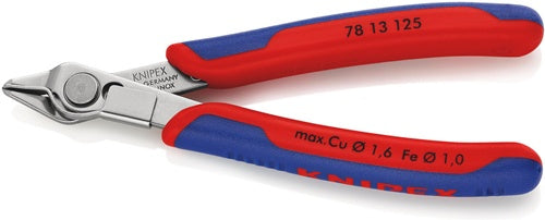 Elektronik-Seitenschneider Super-Knips® INOX Länge 125 mm Form 1 Facette nein poliert KNIPEX – Ansicht 4