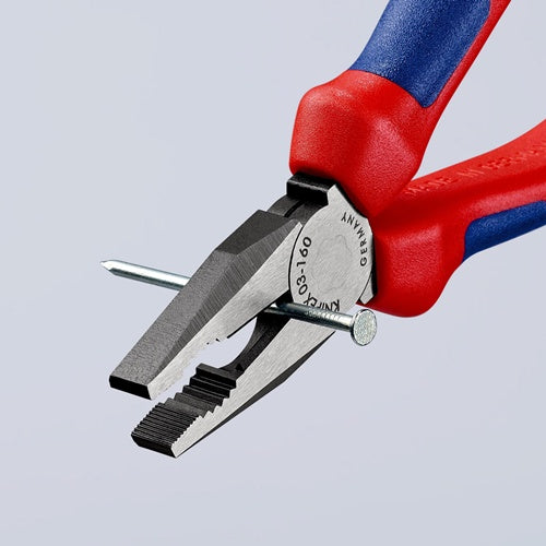 Kombizange Länge 160 mm poliert Mehrkomponentenhüllen KNIPEX – Ansicht 5