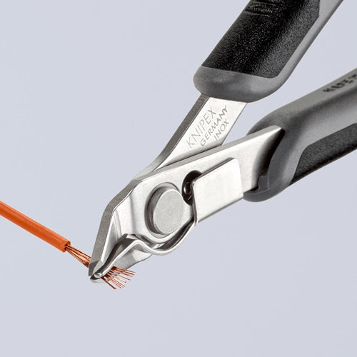 Elektronik-Seitenschneider Super-Knips® Länge 125 mm Form 1 Facette nein poliert KNIPEX – Ansicht 3