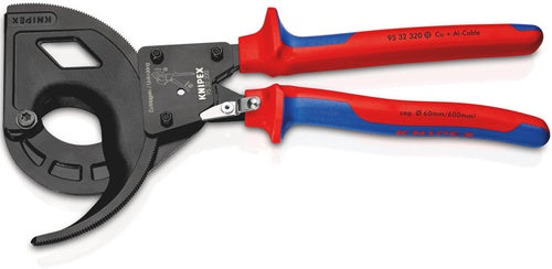 Kabelschneider Gesamtlänge 320 mm max 60 (600 mm²) mm poliert Mehrkomponenten-Hüllen KNIPEX