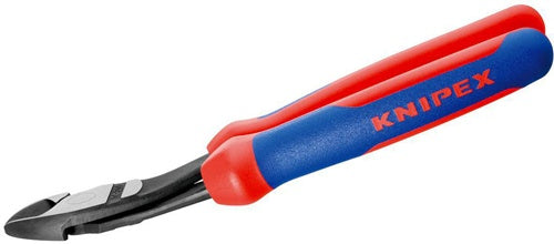 Kraftseitenschneider Länge 200 mm Form 2 Mehrkomponenten-Hüllen KNIPEX – Ansicht 6