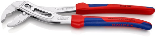 Wasserpumpenzange Alligator® Länge 300 mm Spannweiße 60 mm verchromt Mehrkomponenten-Hüllen KNIPEX – Ansicht 3
