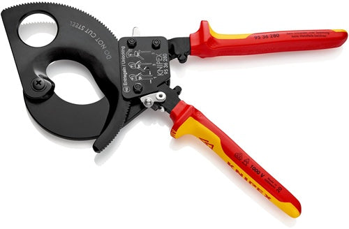 Kabelschneider Gesamtlänge 280 mm max 52 (380 mm²) mm Mehrkomponenten-Hüllen VDE KNIPEX – Ansicht 5