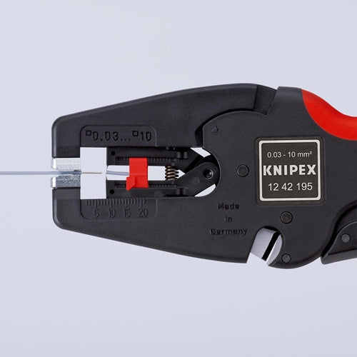 Automatikabisolierzange MultiStrip® 10 Länge 195 mm 003 - 10 (AWG 32 - 7) mm² KNIPEX – Ansicht 6