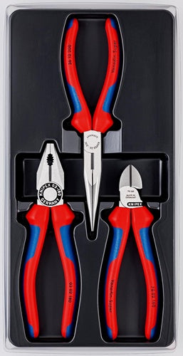 Zangensatz Montage-Paket Inhalt 3-teilig Ku-Tiefziehteil KNIPEX – Ansicht 3