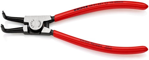 Außensicherungsringzange A 21 für Wellen Ø 19 - 60 mm 90° gewinkelt poliert Länge 170 mm KNIPEX – Ansicht 3