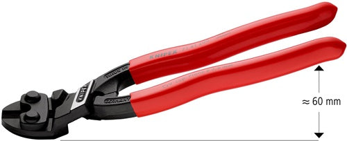 Kompaktbolzenschneider CoBolt® Länge 200 mm Kunststoffüberzug 20 ° 36 mm mit Aussparung weißh 6 mm mittel 52 mm – Ansicht 3