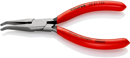 Justierzange Länge 135 mm 40° gewinkelt flach Kunststoffüberzug KNIPEX – Ansicht 4