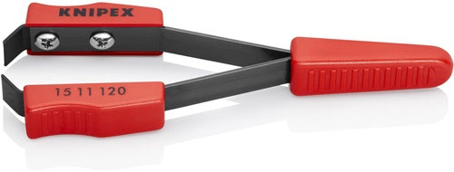 Lackabziehpinzette Gesamtlänge 120 mm Abisolierwerte 06 mm² KNIPEX