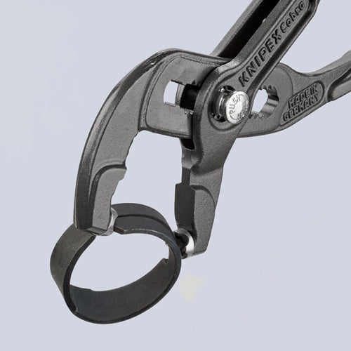 Federbandschellenzange Gesamtlänge 180 mm Kapazität max 50 mm Einstellungen 15 Kunststoffüberzug KNIPEX – Ansicht 3
