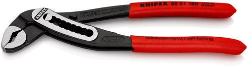 Wasserpumpenzange Alligator® Länge 180 mm Spannweiße 36 mm poliert Kunststoffüberzug KNIPEX