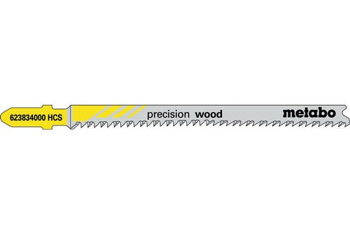 Stichsägeblätter clean wood Nutz-L91mm Zahnteilung22/12 TPI HCS HCS 5St/Karte