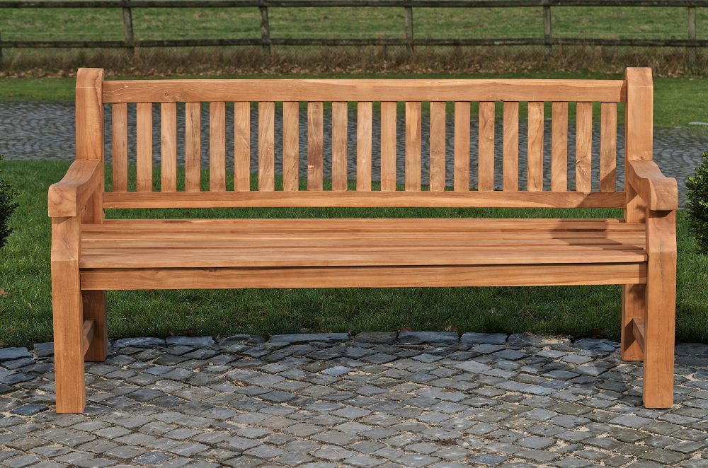 Teakbank Jackson 120 cm – Ansicht 3
