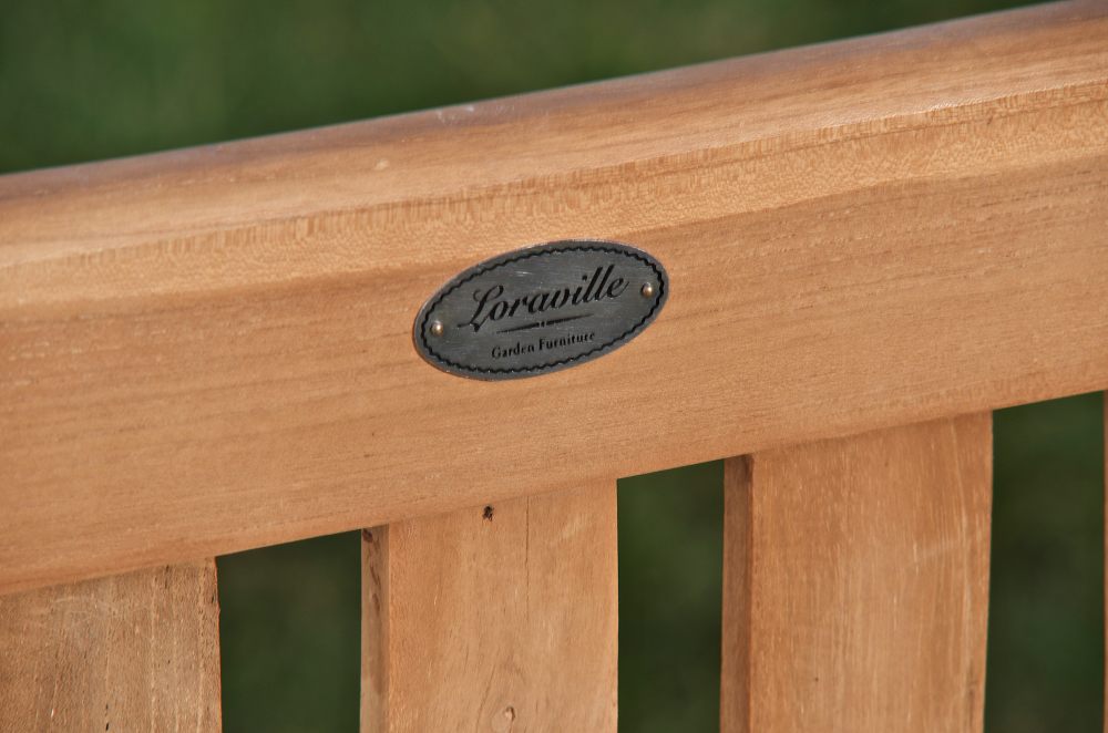 Teakbank Jackson 120 cm – Ansicht 9