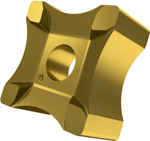 Scarfing-Schneideinsatz ISO SNMX 15-R11:6640 Radius 11mm MT-CVD beschicht Gold - VPE: 10