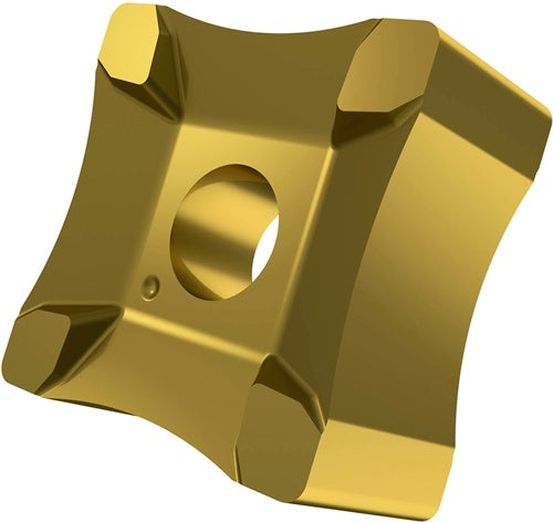 Scarfing-Schneideinsatz ISO SNMX 15-R20:6640 Radius 20mm MT-CVD beschicht Gold - VPE: 10