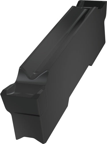 Wendeschneidplatte ISO GL4-D400M02-PR:T7325 Breite 4mm MT-CVD beschicht Schwarz - VPE: 10