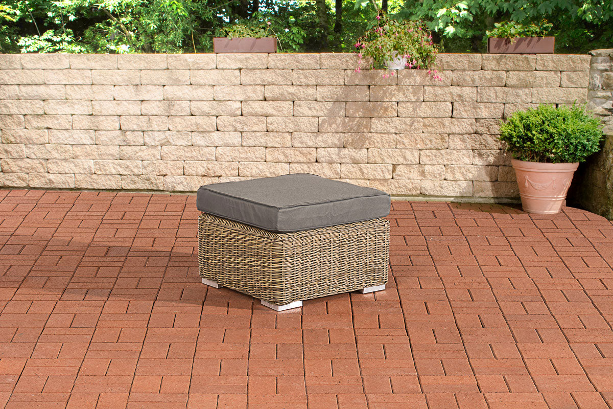 Hocker Bilbao / Madeira Eisengrau – Ansicht 3