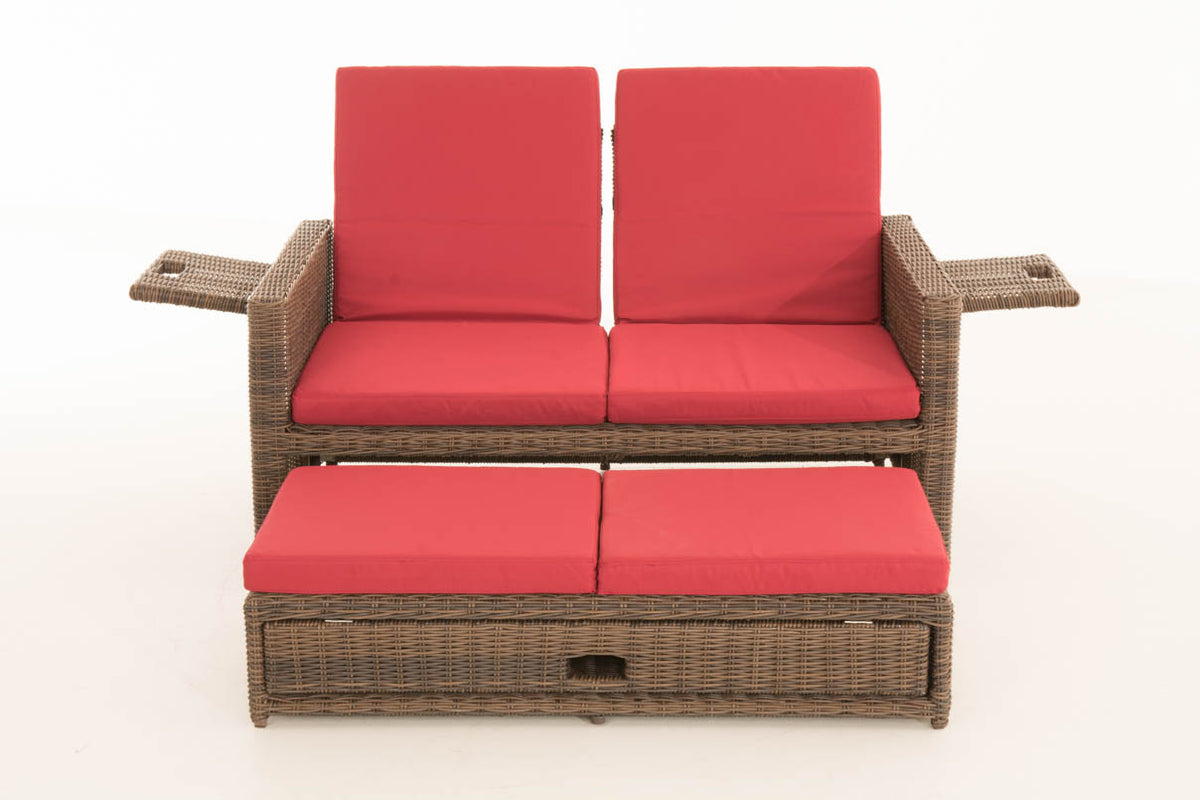 Sofa Ancona Rubinrot 5mm – Ansicht 3