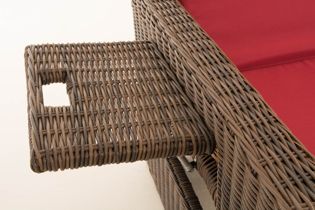 Sofa Ancona Rubinrot 5mm – Ansicht 6