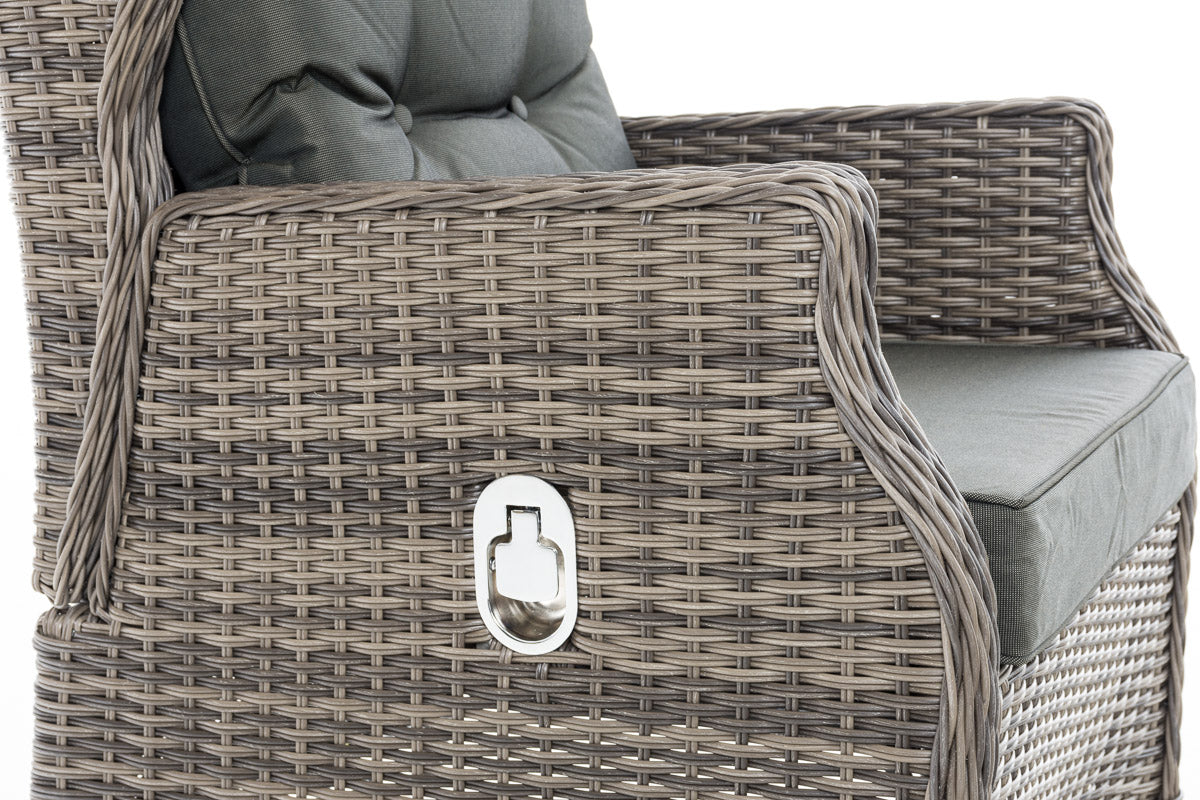 Sessel Breno inkl. Fußhocker Anthrazit – Ansicht 8