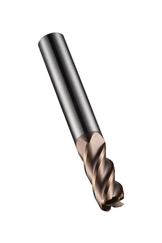 Schaftfräser S523 DORMER Typ N Nenn-Ø 4 Radius 03 HM TiSiN 40 DIN 6535-HA Schneidenanzahl 4 kurz DORMER