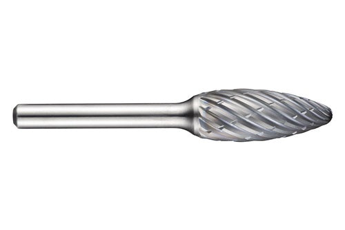 Frässtift H Ø 127 Kopflänge 32 mm Schaft-Ø 6 HM Verzahnung für Stahl DORMER – Ansicht 3