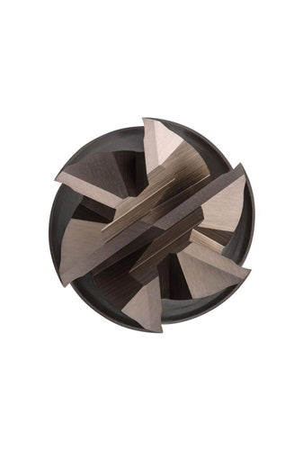 Schaftfräser C295 DIN 844 L D40mm Schneiden-L125mm HSS-E-PM TiCN 30Grad Z6 – Ansicht 4