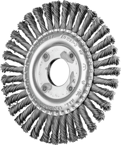 Rundbürste RBG 11506/222 PIPE ST 050 Ø 115 mm Drahtstärke 05 mm Stahl 6 mm 12500 min-¹ PFERD