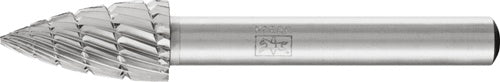Frässtift SPK Ø 10 mm Kopflänge 20 mm Schaft-Ø 6 mm HSS Verzahnung 3 PFERD