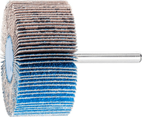 Fächerschleifür Z-COOL Ø60xH30mm Körnung 80 Korund Schaft-Ø 6 mm PFERD