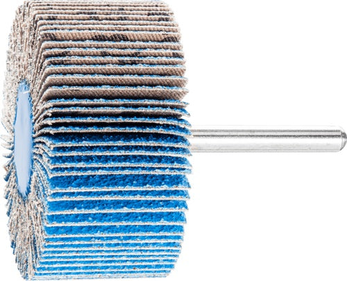 Fächerschleifür Z-COOL Ø60xH30mm Körnung 60 Korund Schaft-Ø 6 mm PFERD