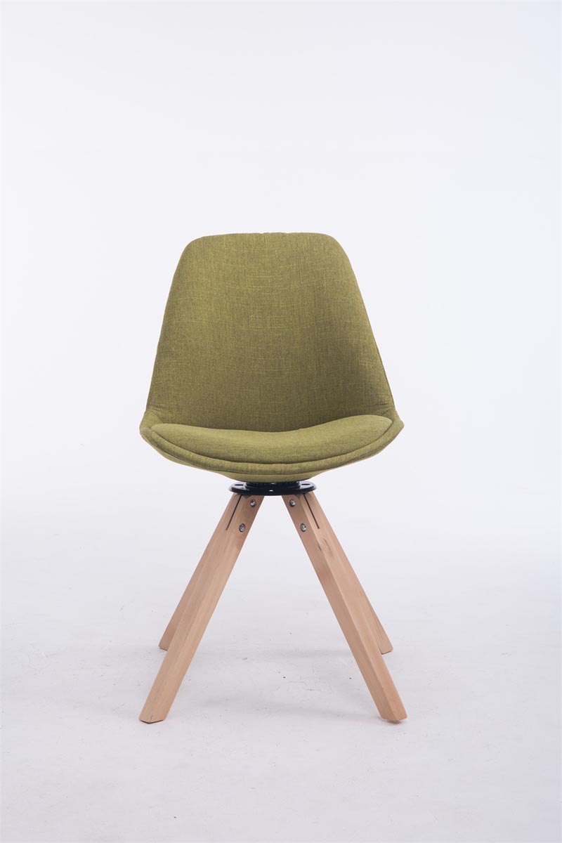 Besucherstuhl Troyes Drehbar Natura Stoff Square – Ansicht 17