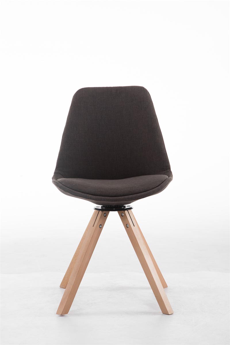 Besucherstuhl Troyes Drehbar Natura Stoff Square – Ansicht 11