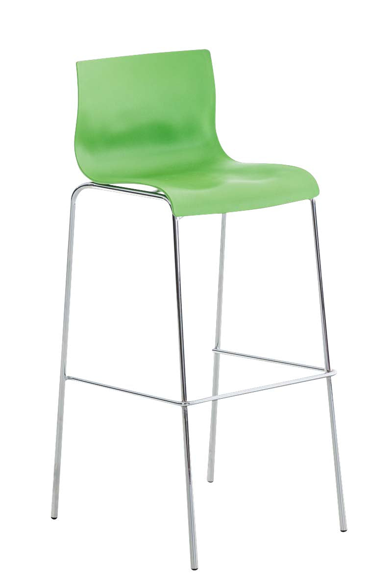 Barhocker Hoover Chrom 4-Fuß Gestell – Ansicht 15
