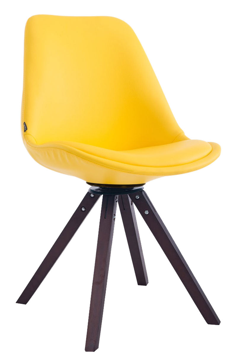 Besucherstuhl Calais Drehbar Walnuss Square – Ansicht 4