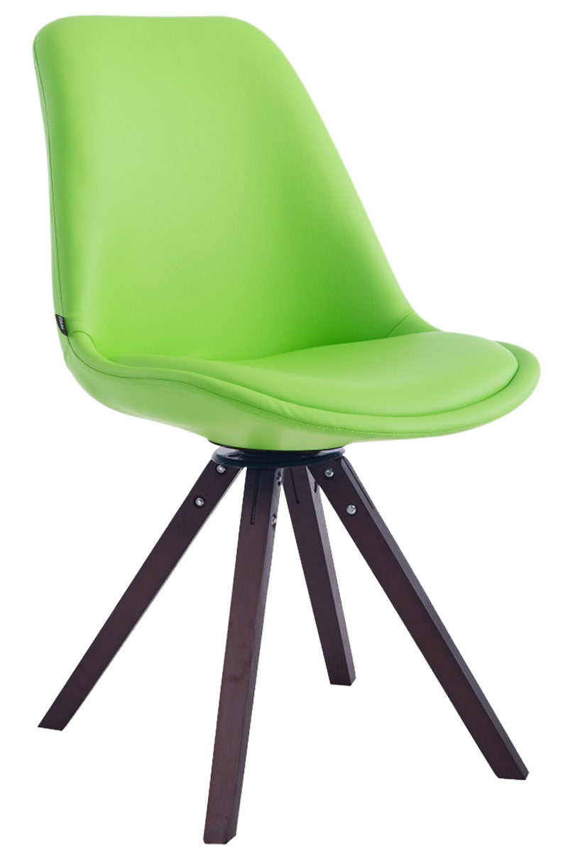 Besucherstuhl Calais Drehbar Walnuss Square – Ansicht 6