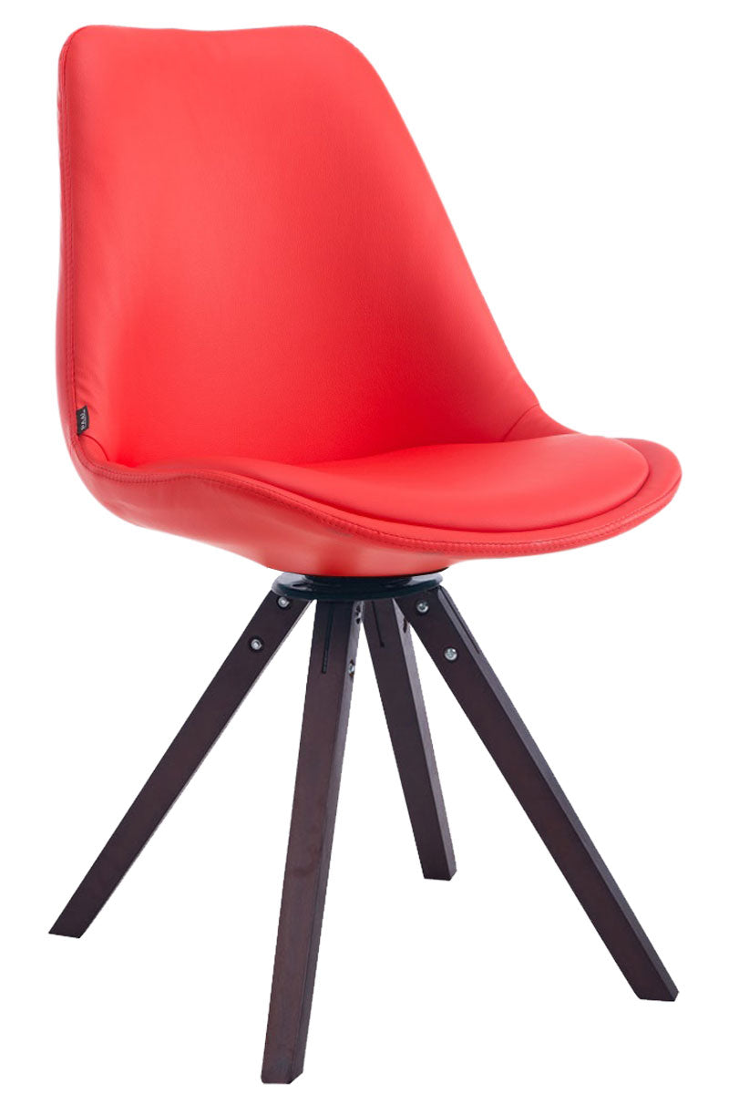 Besucherstuhl Calais Drehbar Walnuss Square – Ansicht 8