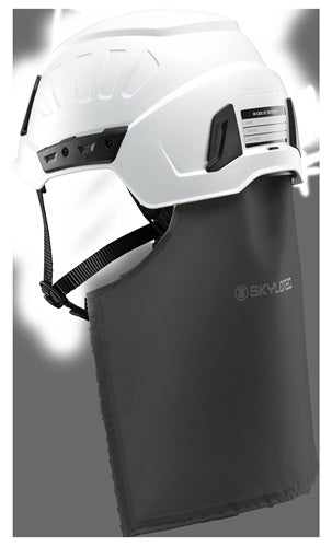 Nackenschutz NECKX Größe universal schwarz Canvas-Gewebe SKYLOTEC – Ansicht 3