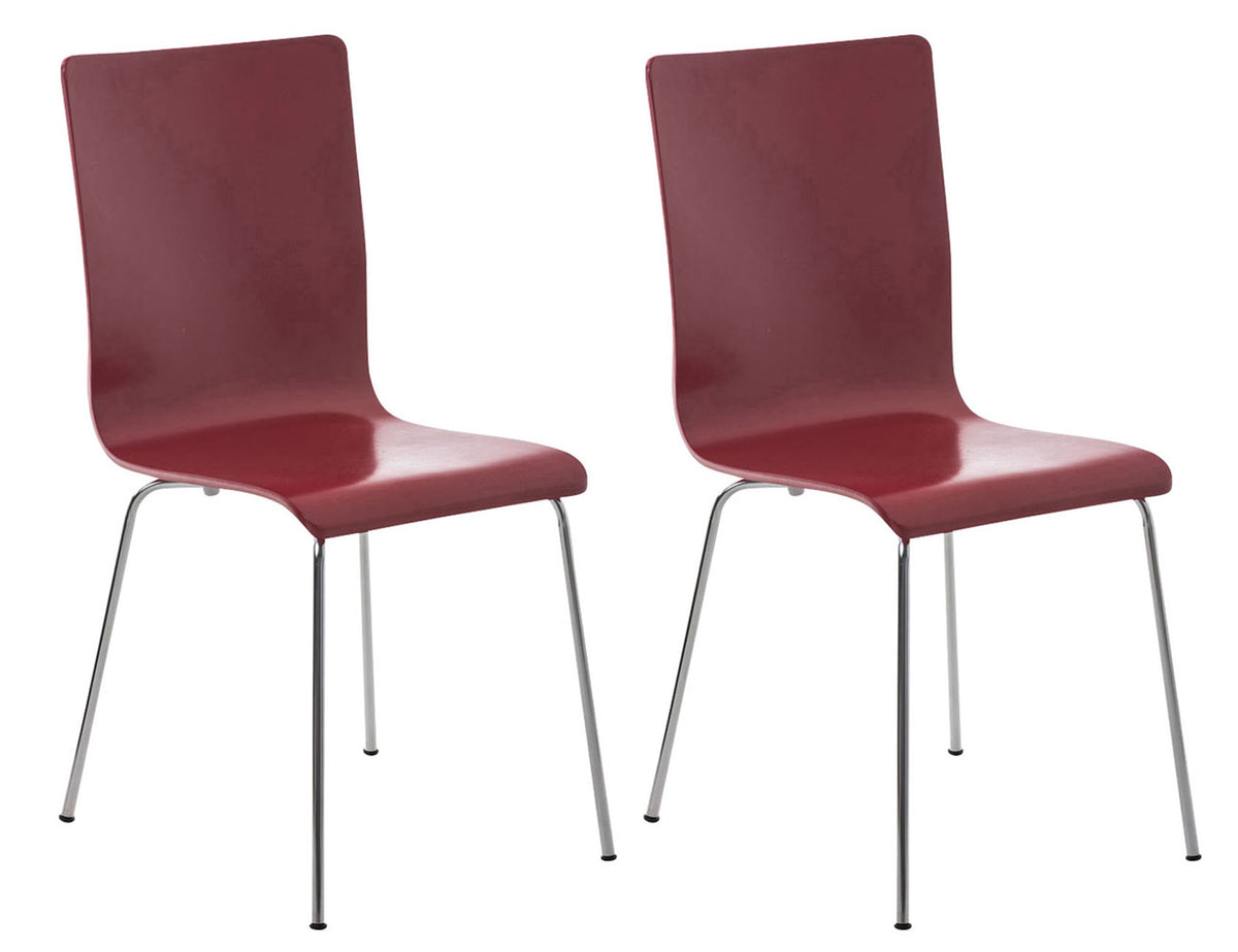 2er Set Besucherstuhl Pepe