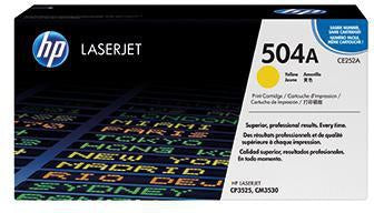 Toner HP Originalzubehör 504A ca 7000 Seiten gelb HP